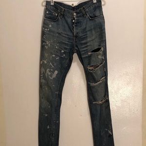 Helmut lang 1999 painter denim
